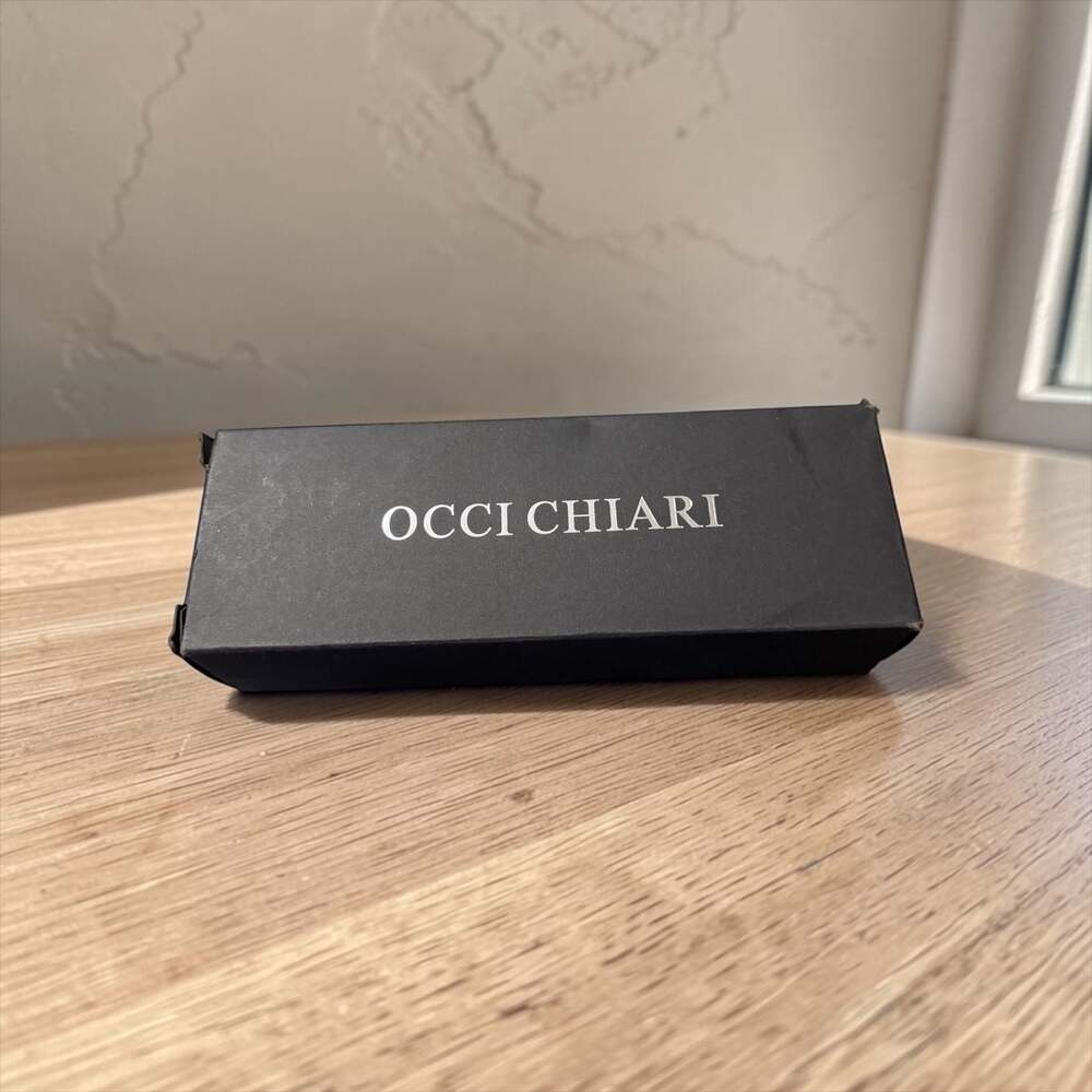OCCI CHIARI Tortoise Shell Square Reading Glasses with Original Case and Accesso